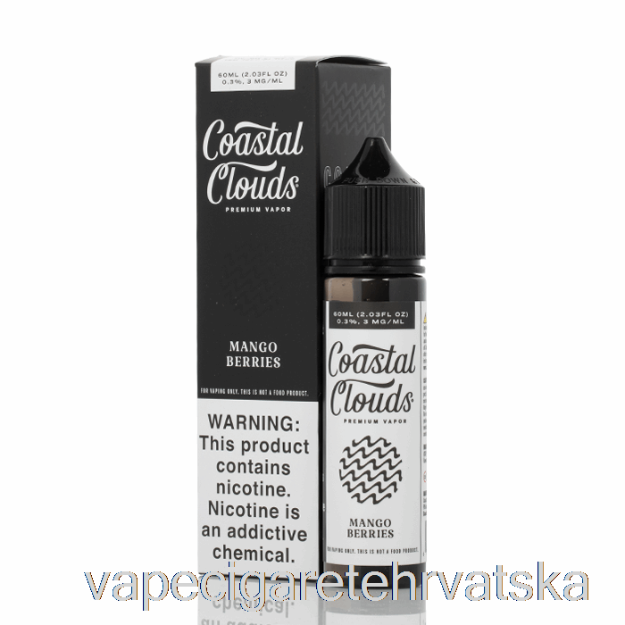 Vape Cigarete Mango Bobice - Obalni Oblaci Co. - 60 Ml 3 Mg